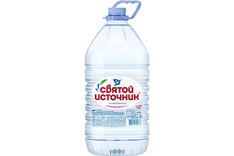 Вода Святой источник б/г 5,0 л пэт