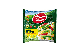 Смесь овощи для жарки 400гр. Краски Лета