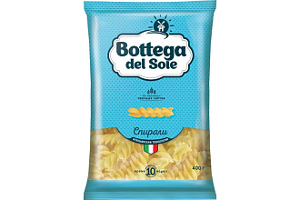 Макаронные изделия Спирали 400гр Bottega del Sole 