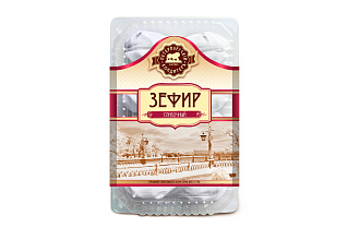 Зефир сливочный неглазированный 420гр. в обечайке ФПК