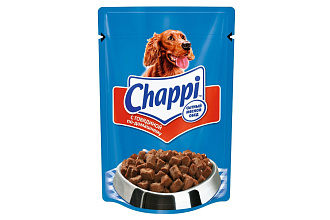 Корм влажный для собак Мясное Изобилие 85гр. CHAPPI
