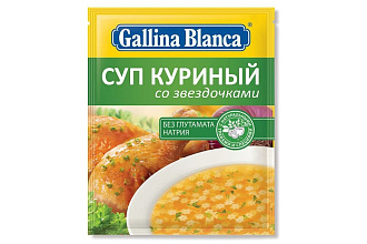 Суп Куриный со звездочками 52г Галина Бланка