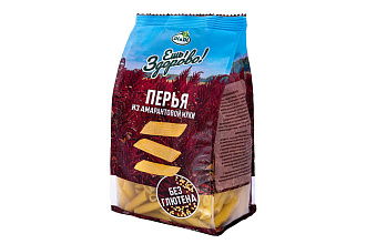 Макароны безглютеновые из амарант.муки Перья 250г Ешь Здорово